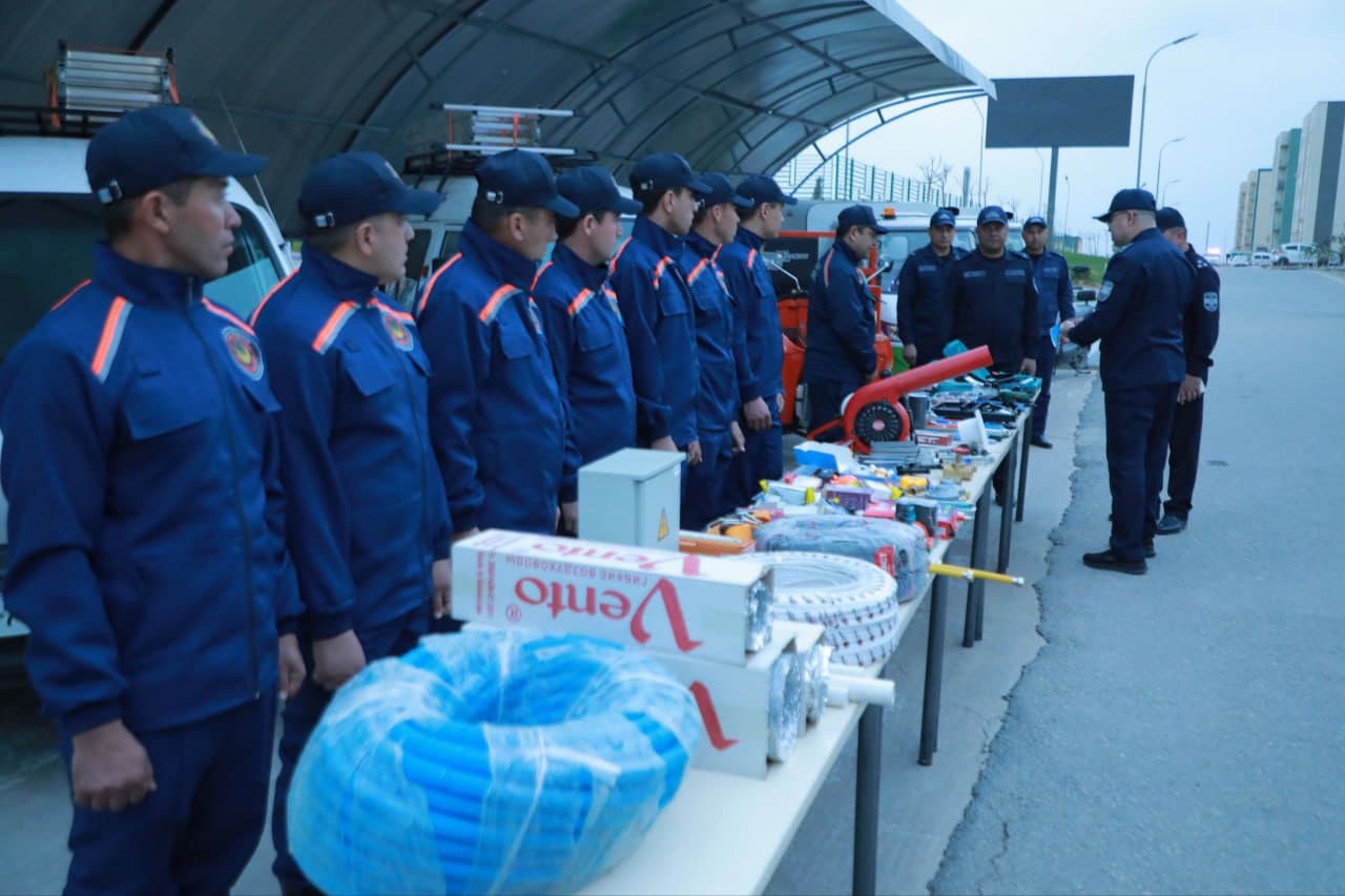 Favqulodda vaziyatlar vaziri general-mayor A.I. Ikramov Surxondaryo viloyatida “Mahalla muhofazasi” loyihasi doirasida amalga oshirilayotgan ishlar bilan tanishdi