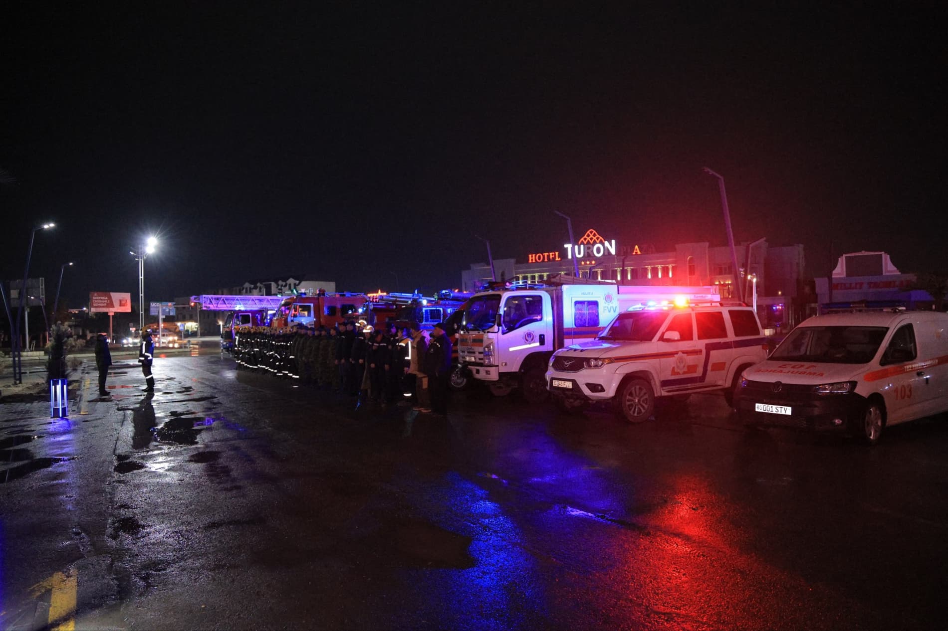 Бухоро вилояти ФВБ томонидан ФВДқТ билан ҳамкорликда Бухоро шаҳри ҳудудида жойлашган меҳмонхоналардан бирида махсус-тактик ўқув машқи ўтказилди