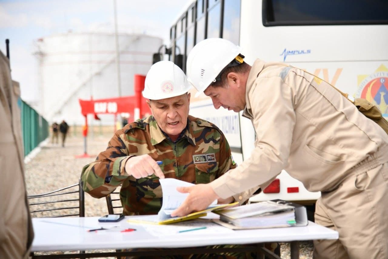 "Buxoro NQIZ"да фавқулодда вазиятларнинг олдини олиш мақсадида махсус-тактик ўқув машқи ўтказилди