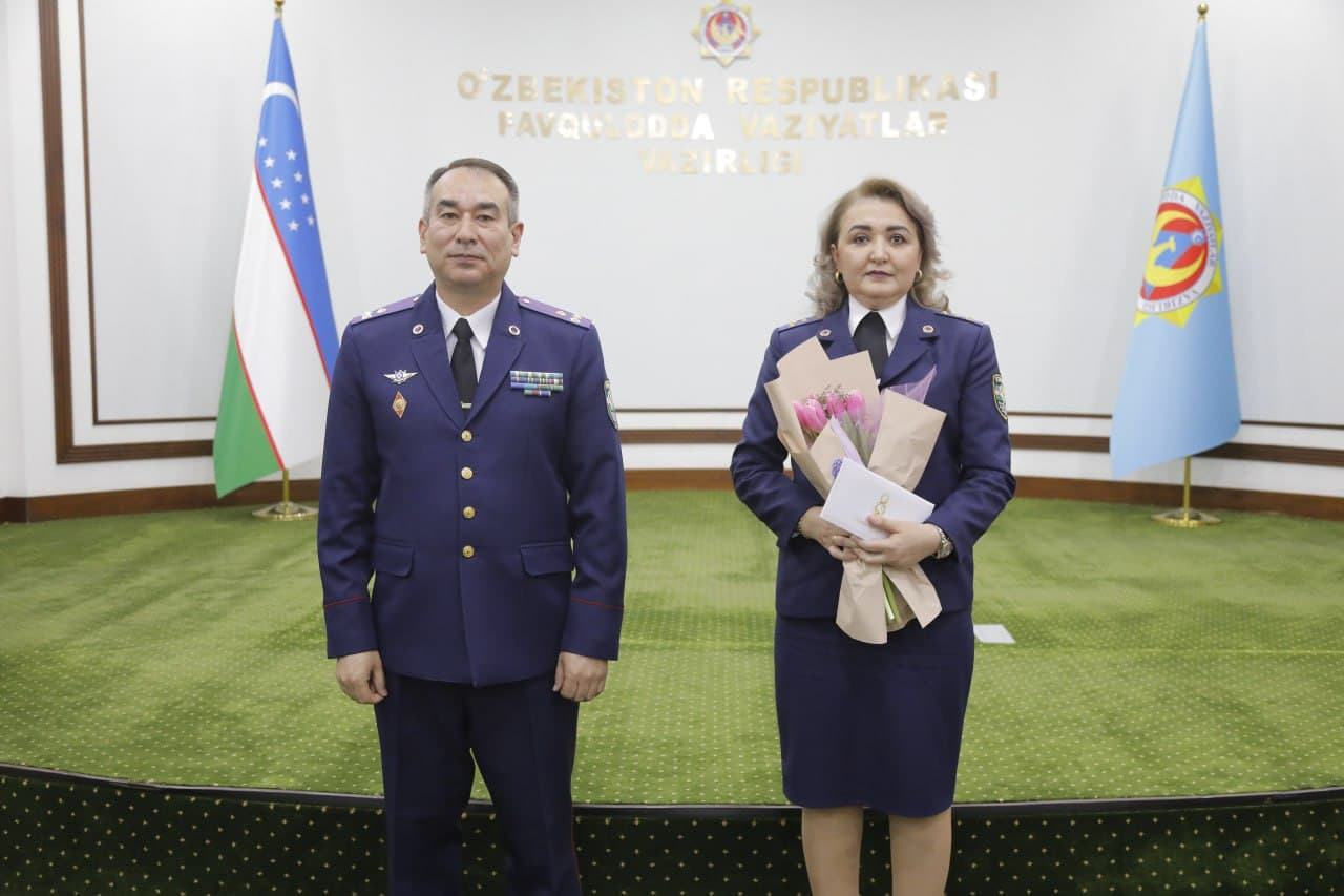 Фавқулодда вазиятлар вазирлиги Марказий аппаратида “8 март – Халқаро хотин-қизлар куни” муносабати билан байрам тадбири ташкил этилди