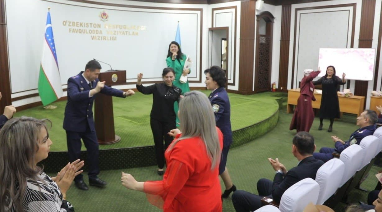 Фавқулодда вазиятлар вазирлиги Марказий аппаратида “8 март – Халқаро хотин-қизлар куни” муносабати билан байрам тадбири ташкил этилди