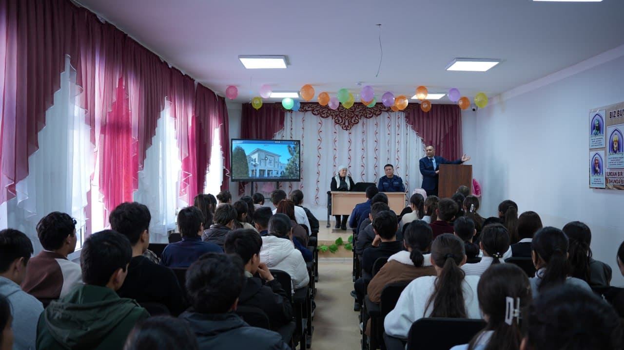 Bo‘stonliq tumanining chekka hududida joylashgan maktabda Mobil simulyatsion targ‘ibot markazi yordamida targ‘ibot tadbirlari o‘tkazildi