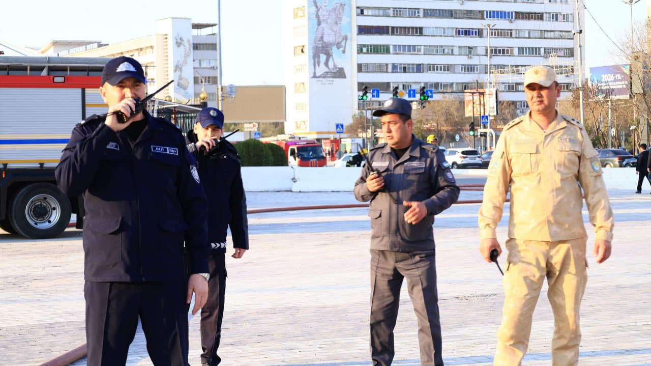 Навоий вилояти ФВБ томонидан махсус-тактик ўқув машқи ўтказилди