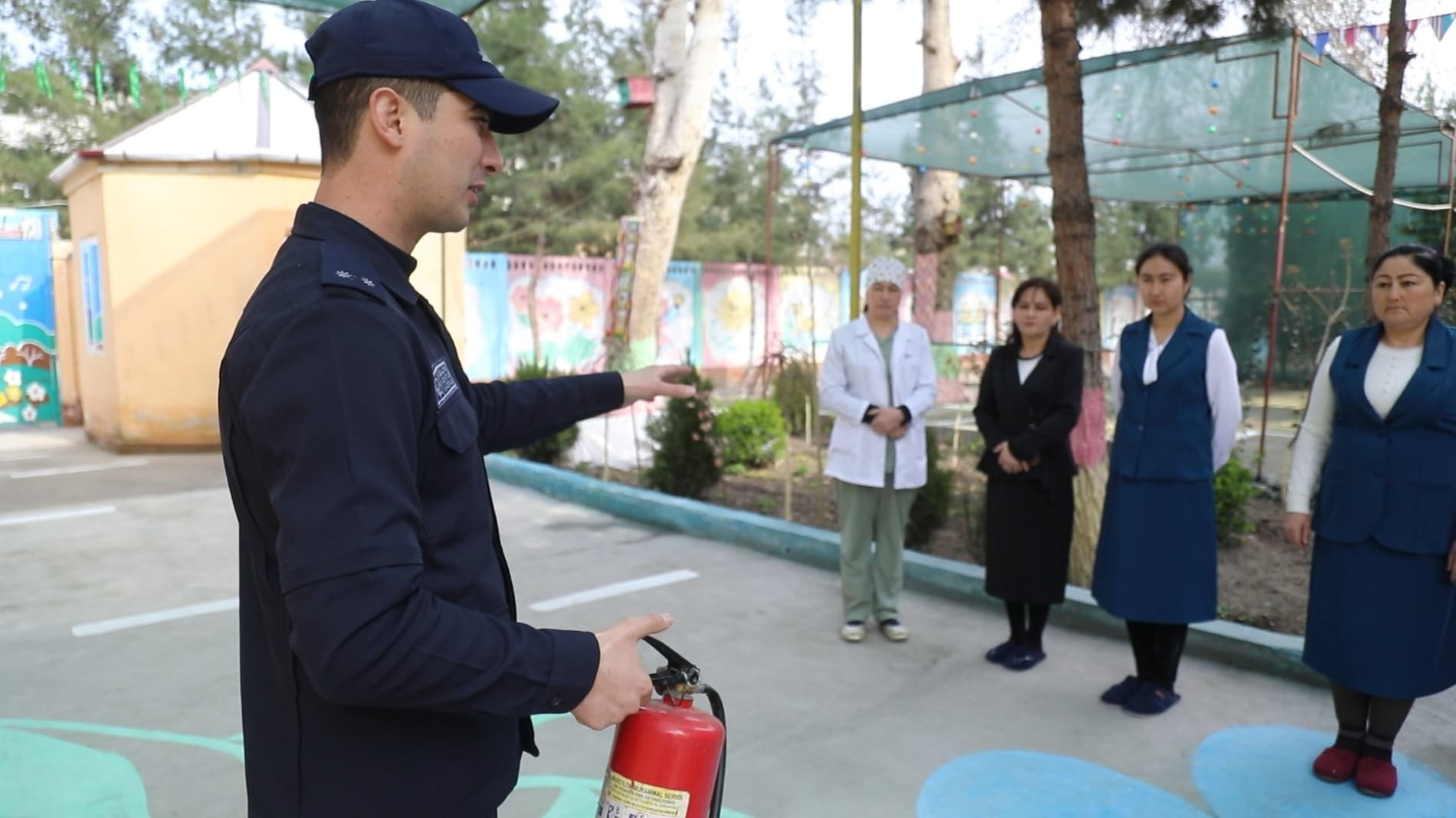 Андижон вилояти ФВБ Бўстон тумани ФВ бўлими ходимлари томонидан ҳудудда профилактик тадбирлар олиб борилмоқда