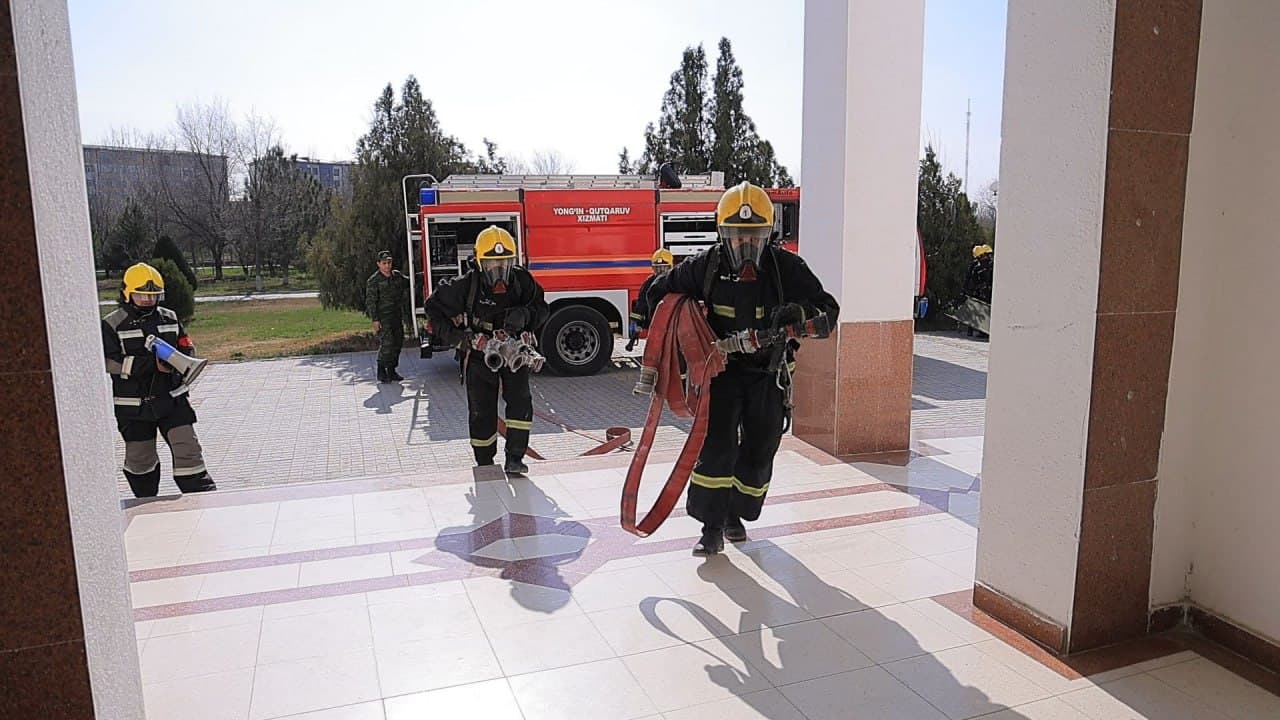 Бухорода махсус-тактик ўқув машқи ўтказилди