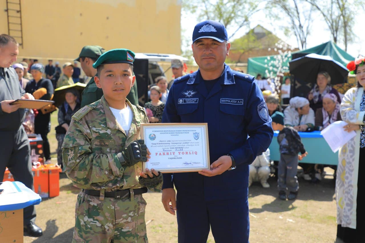 “Yangi O‘zbekistonning vatanparvar yoshlari” shiori ostida ko‘rik-tanlov tashkil etildi
