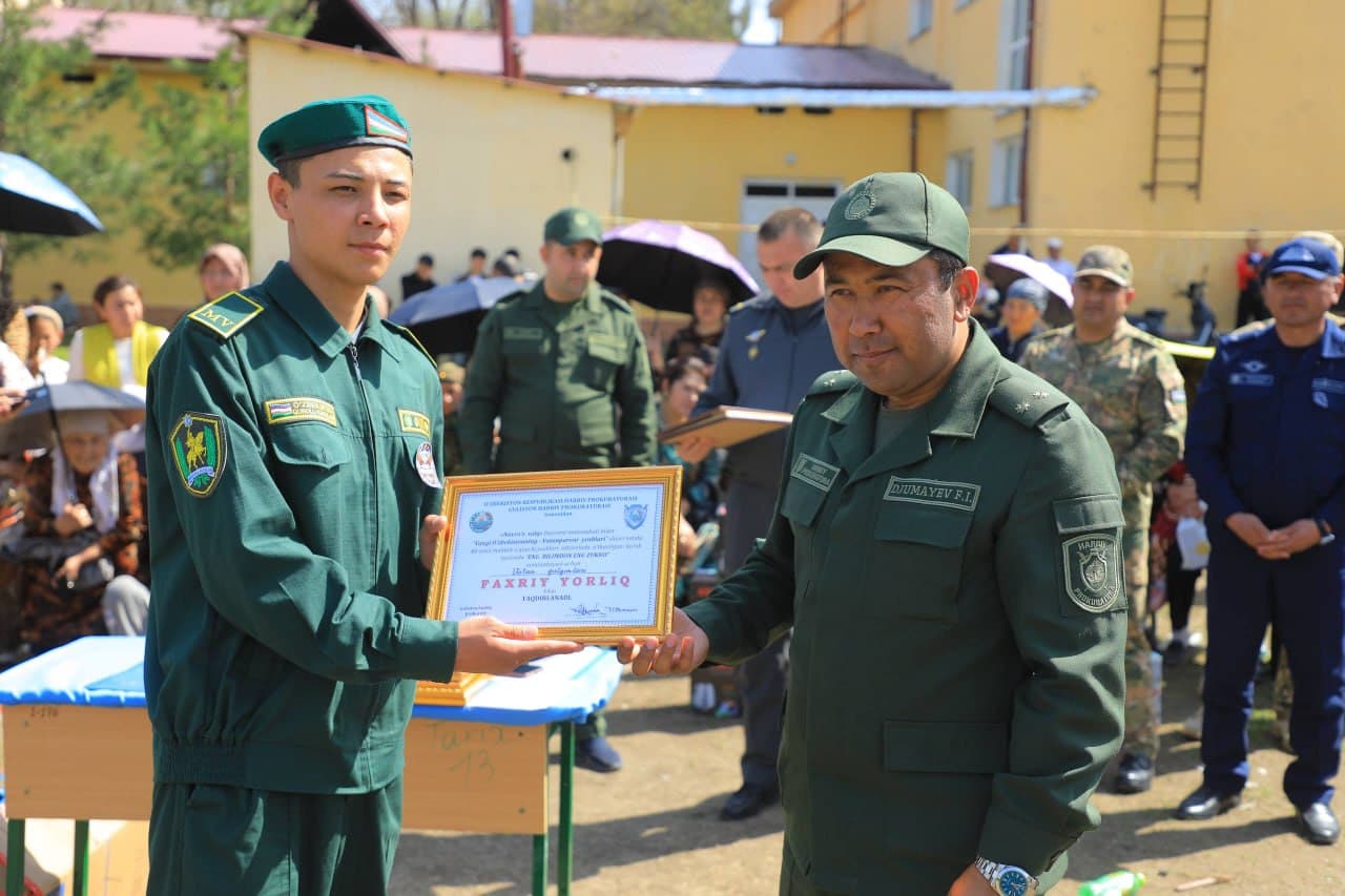 “Yangi O‘zbekistonning vatanparvar yoshlari” shiori ostida ko‘rik-tanlov tashkil etildi