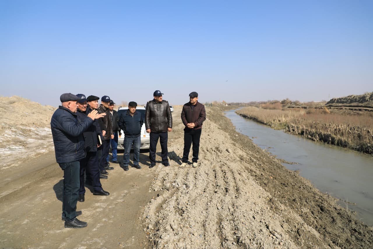 Бухоро вилояти ФВБ томонидан тегишли ташкилотлар билан ҳамкорликда сел-сув тошқинларини хавфсиз ўтказиб юборишга қаратилган муҳандислик тадбирлари олиб борилмоқда