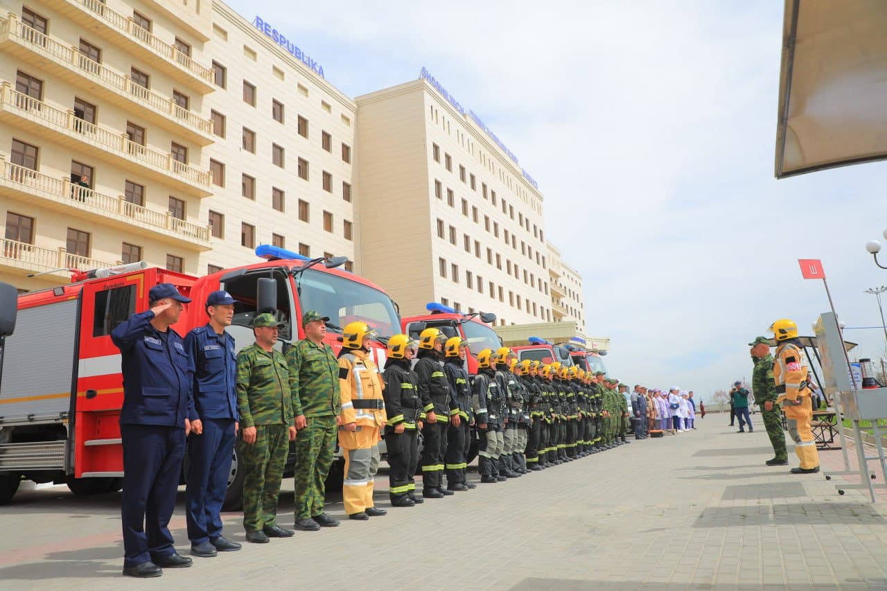 Тошкент шаҳар ФВББ, Сурхондарё, Самарқанд ва Навоий вилоятлари ФВБ томонидан тиббиёт муассасаларида ўқув машғулотлари ўтказилди