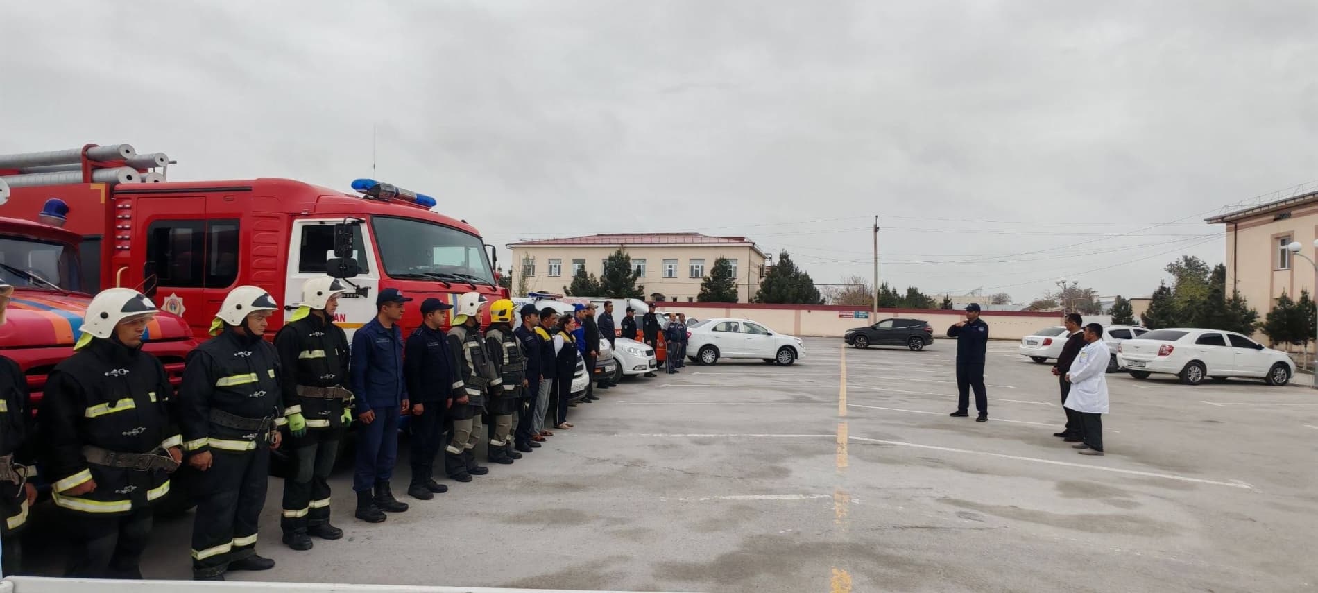 Бухоро вилояти ФВБ томонидан Ромитан, Пешку ва Қоракўл туманларида жойлашган Тиббиёт бирлашмаларида ФВДқТ хизматлари билан ҳамкорликда махсус-тактик ўқув машқлари ўтказилди