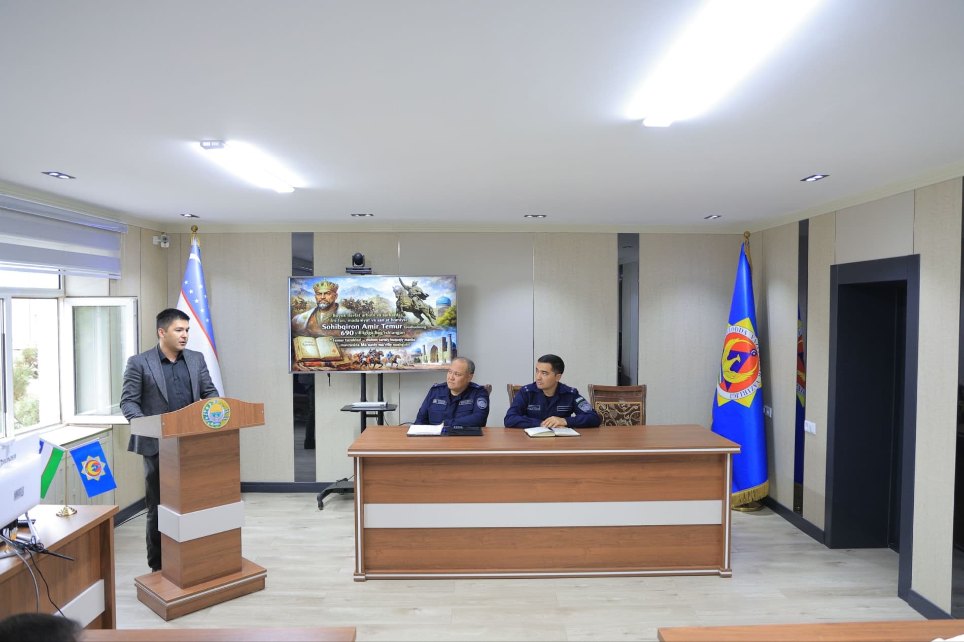 Соҳибқирон Амир Темур таваллудининг 690 йиллигига бағишланган маънавий-маърифий машғулотлар, давра суҳбатлари ва бадиий-маърифий тадбирлар ташкил этилди