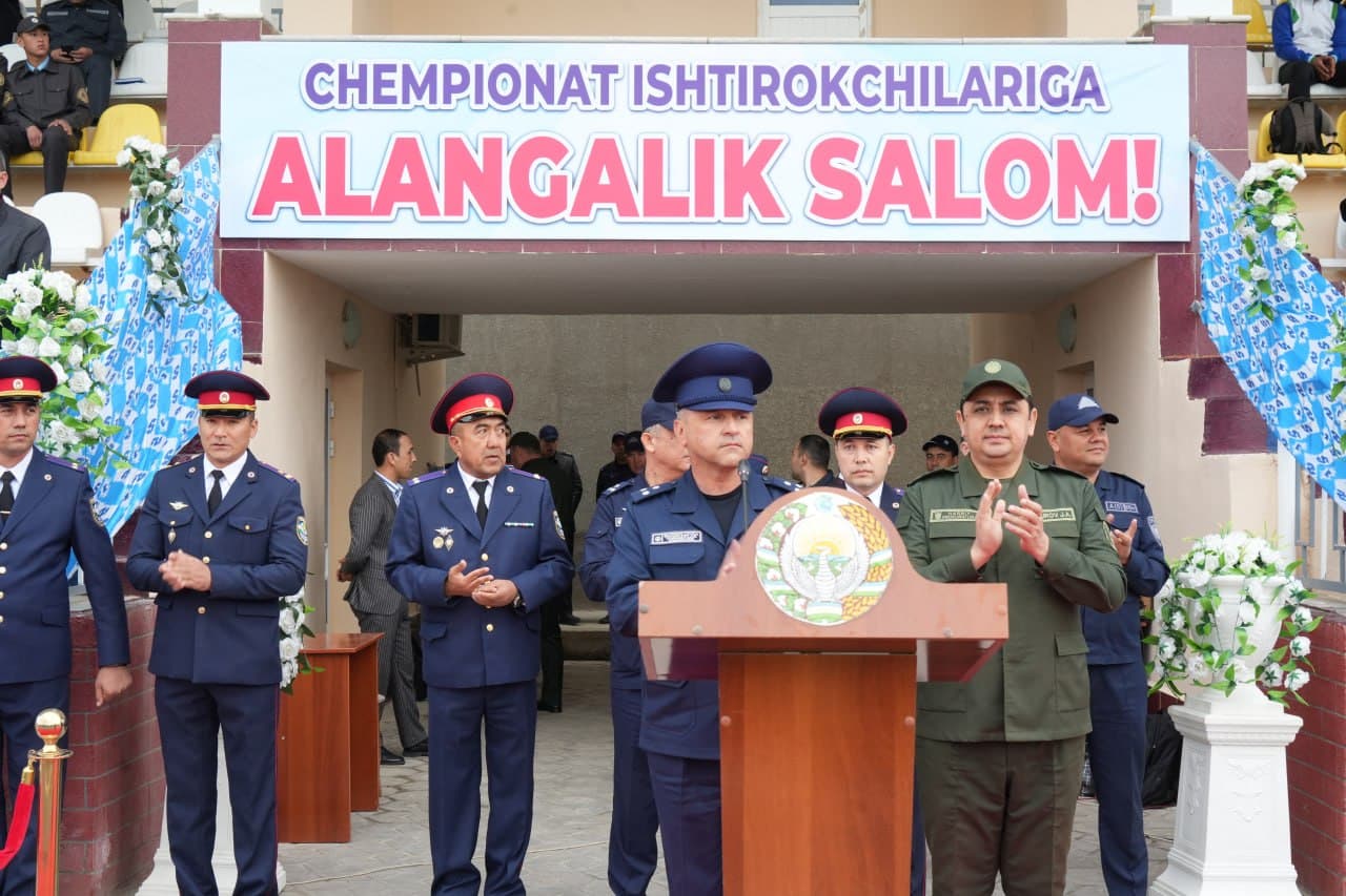 Ёнғин-қутқарув спорти бўйича Фавқулодда вазиятлар вазирлиги биринчилиги республика босқичи кўтаринки руҳда ўтказилмоқда
