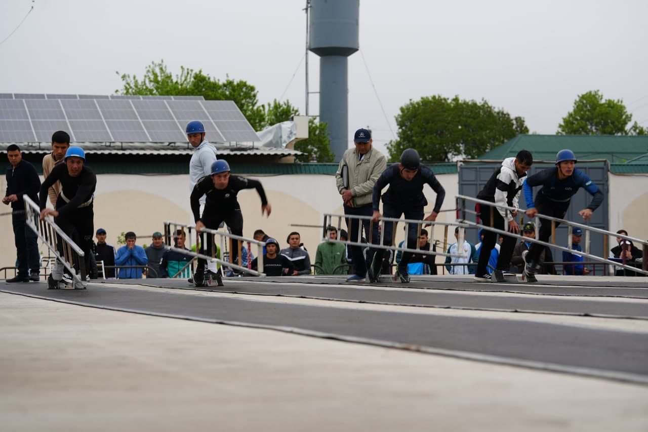 Ёнғин-қутқарув спорти бўйича Фавқулодда вазиятлар вазирлиги биринчилиги республика босқичи кўтаринки руҳда ўтказилмоқда