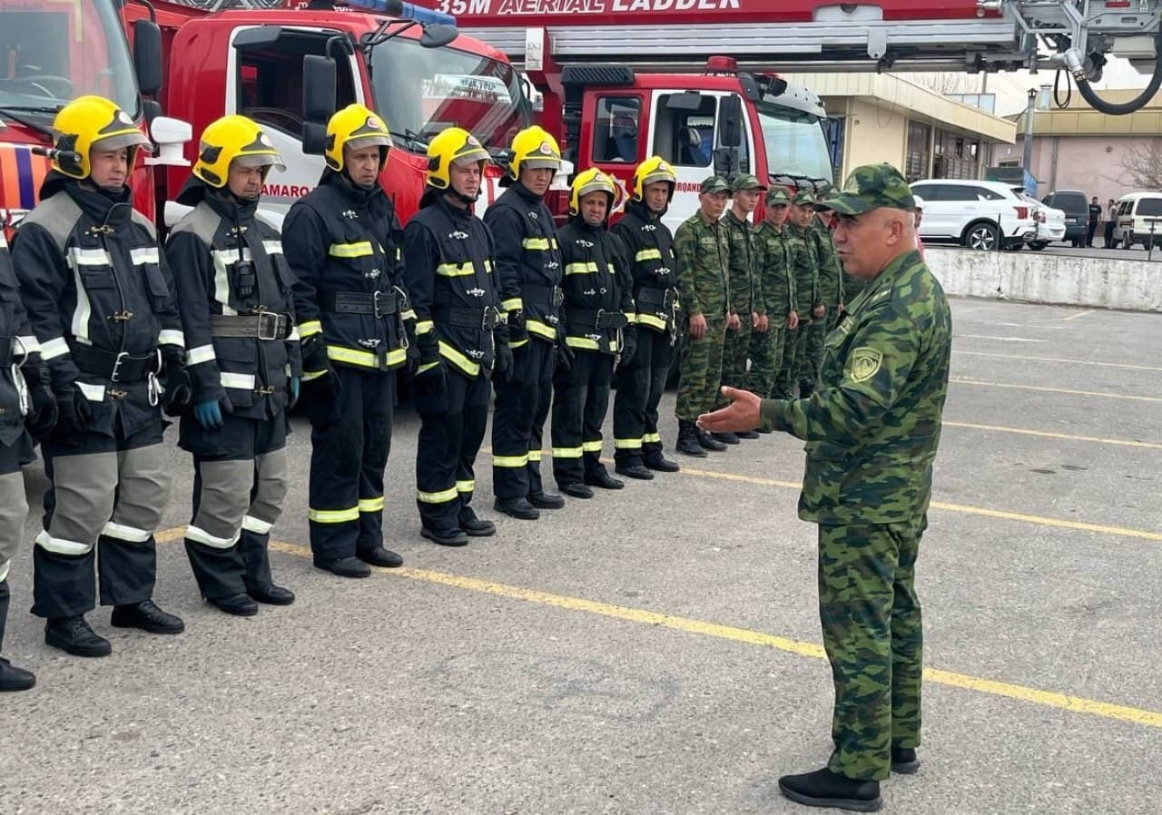 Самарқанд вилояти ФВБ томонидан Самарқанд шаҳрида жойлашган “Ipak yo‘li” савдо мажмуаси ҳудудида махсус-тактик ўқув машғулоти ўтказилди