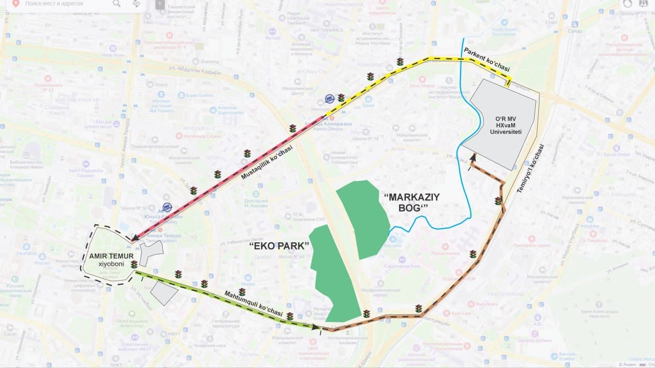 Tantanali piyoda yurish marosimi bo‘lib o‘tadi