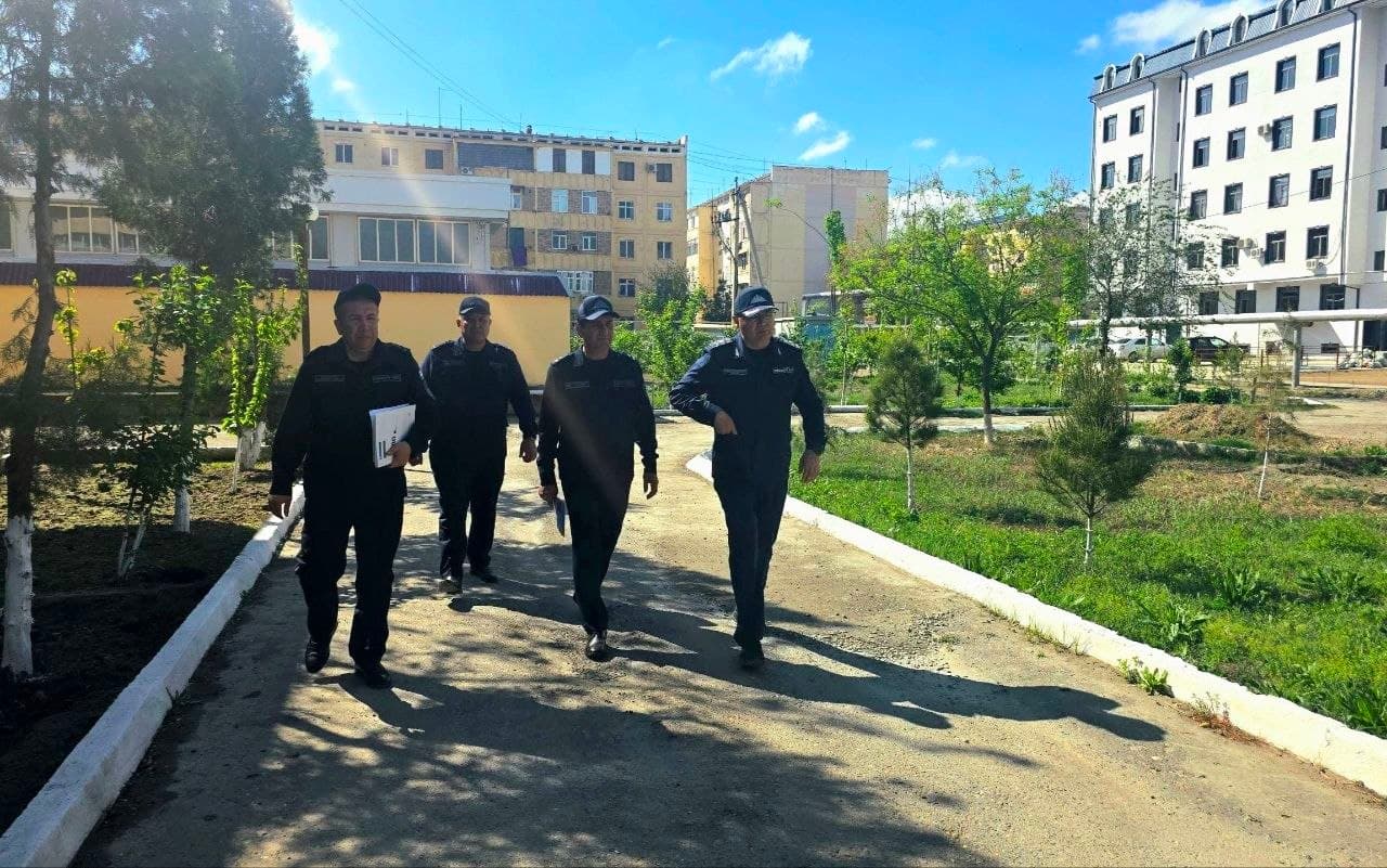 Favqulodda vaziyatlar vaziri general-mayor A.Ikramov Buxoro viloyati Favqulodda vaziyatlar boshqarmasida o‘rganish ishlarini olib bordi