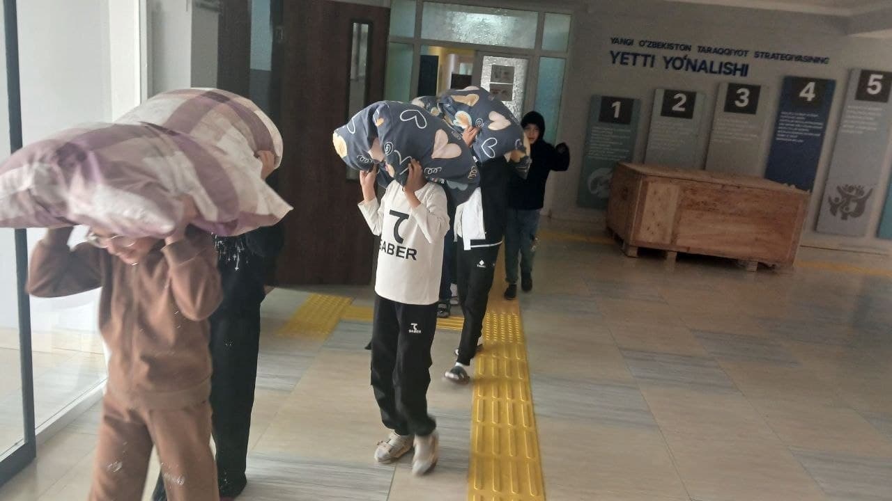 Сирдарё вилояти ФВБ томонидан "Нурли маскан" мактаб-интернатида назарий ва амалий ўқув машғулотлари ўтказилди