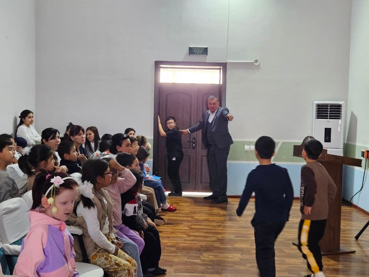 Сирдарё вилояти ФВБ томонидан "Нурли маскан" мактаб-интернатида назарий ва амалий ўқув машғулотлари ўтказилди