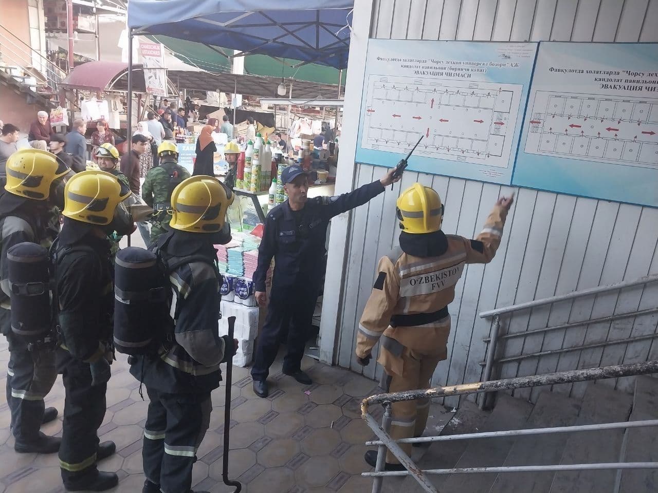 Наманган шаҳрида жойлашган “Чорсу" деҳқон бозорида ўқув машғулотлари ўтказилди