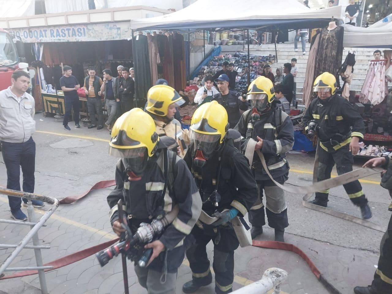 Наманган шаҳрида жойлашган “Чорсу" деҳқон бозорида ўқув машғулотлари ўтказилди