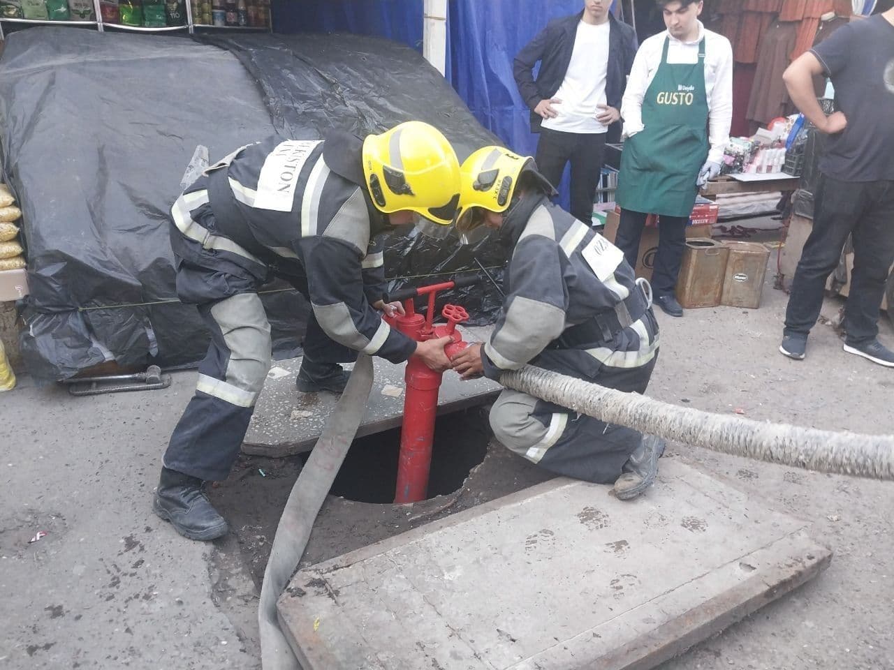 Наманган шаҳрида жойлашган “Чорсу" деҳқон бозорида ўқув машғулотлари ўтказилди