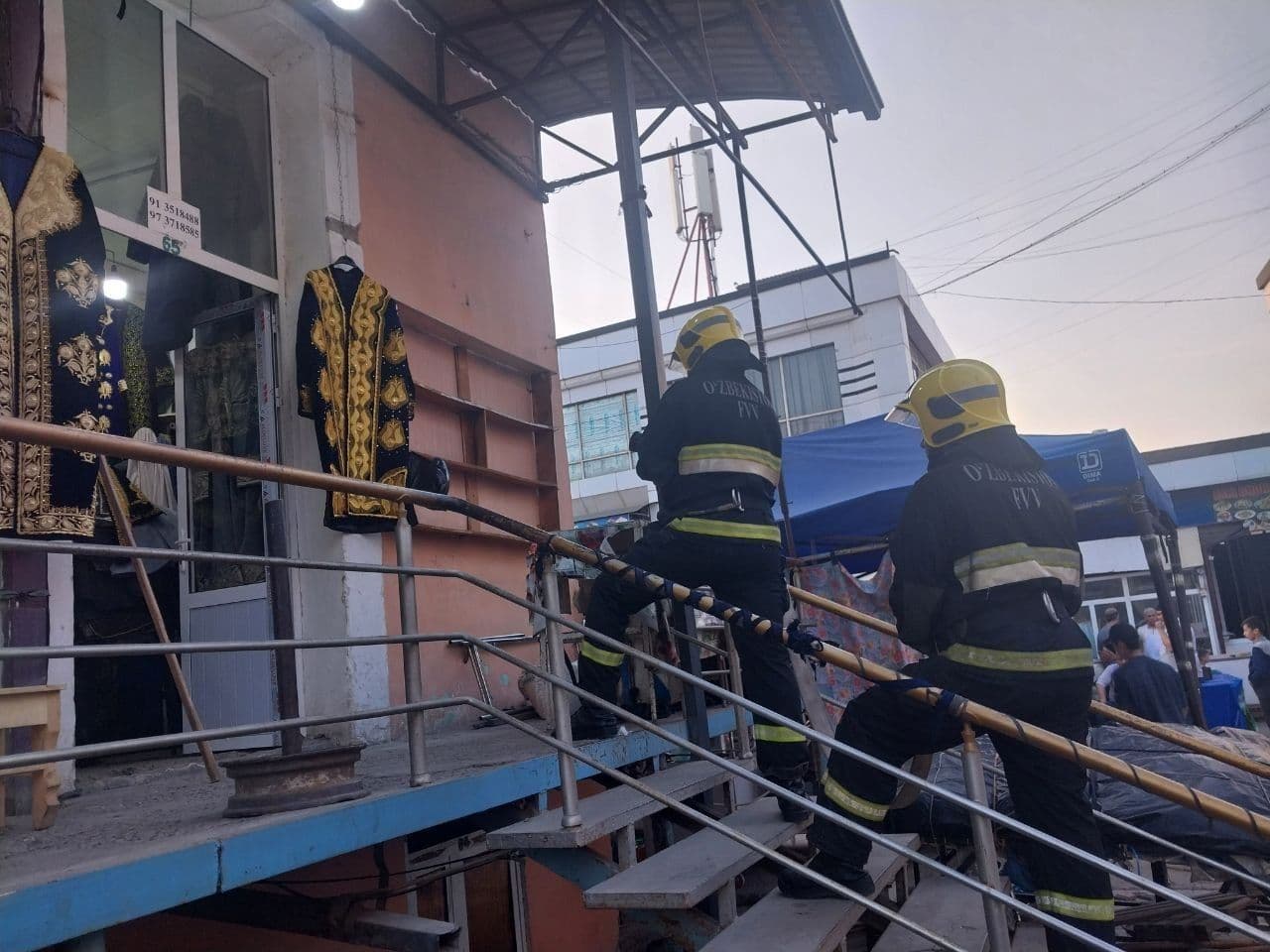 Наманган шаҳрида жойлашган “Чорсу" деҳқон бозорида ўқув машғулотлари ўтказилди