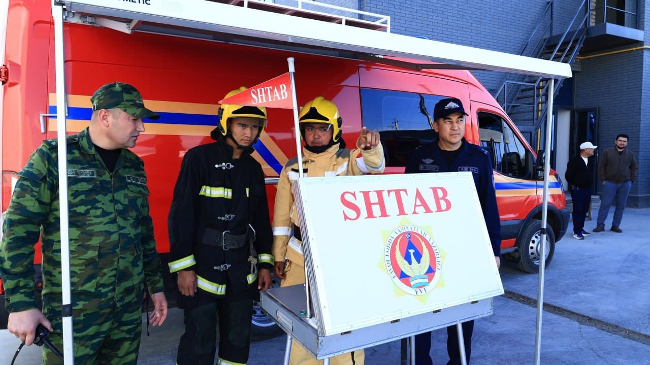 Навоий вилояти ФВБ томонидан "Pyure nature oils" МЧЖда ҳамда Бухоро НҚИЗда ўқув машқлари ўтказилди