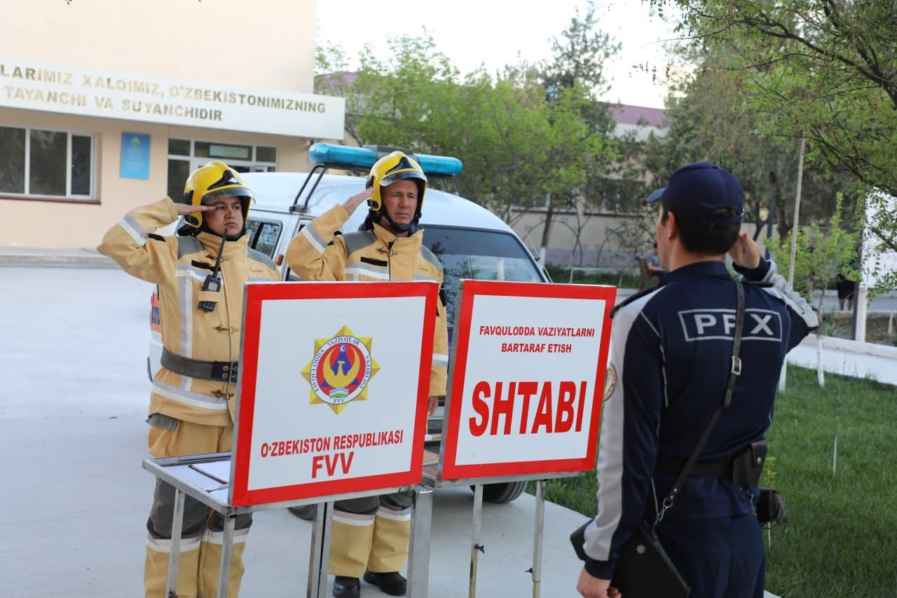 Наманган ва Хоразм вилоятлари ФВБ томонидан талабалар турар жойларида ўқув машғулотлари ўтказилди