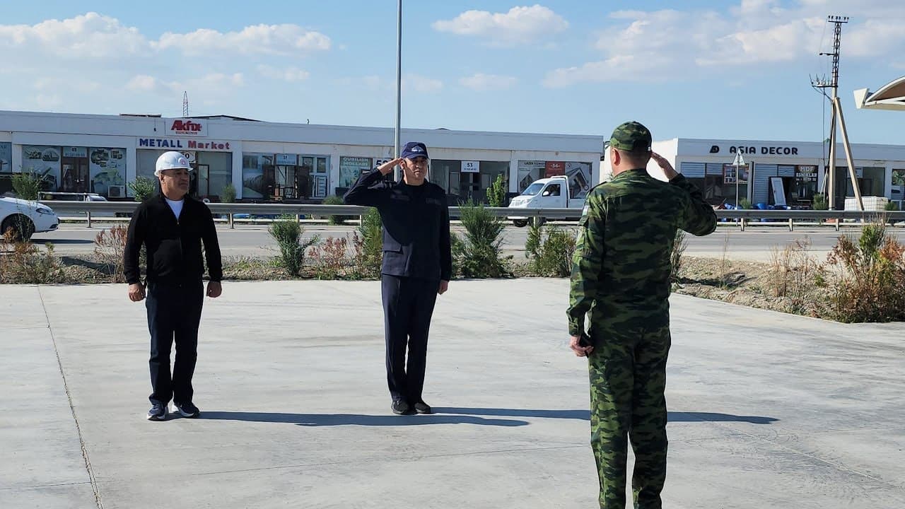 Навоий вилояти ФВБ томонидан "Pyure nature oils" МЧЖда ҳамда Бухоро НҚИЗда ўқув машқлари ўтказилди