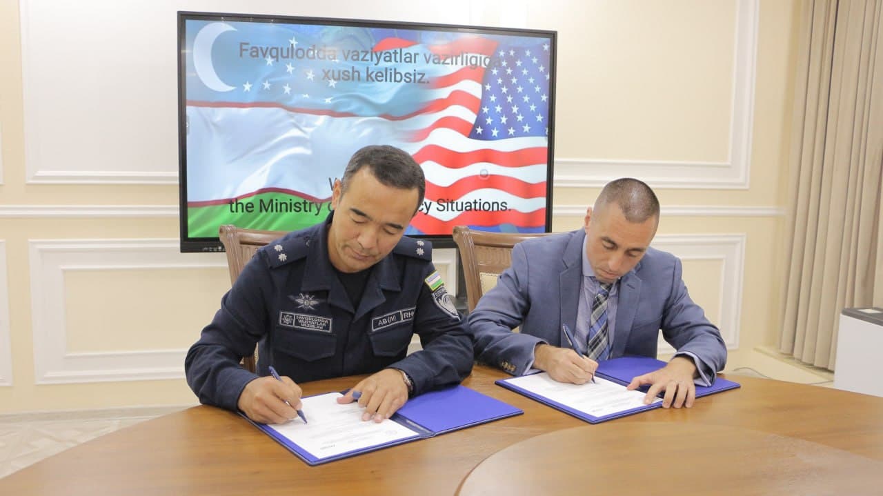 Favqulodda vaziyatlar vaziri oʻrinbosari X.Sotiyev rahbarligida AQSH Energetika vazirligi vakillari bilan ikki tomonlama uchrashuv boʻlib oʻtdi.