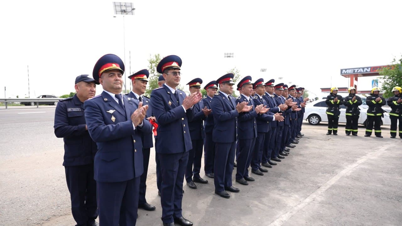 Sirdaryo tumani Favqulodda vaziyatlar boʻlimi binosi kapital taʼmirlanib foydalanishga topshirildi