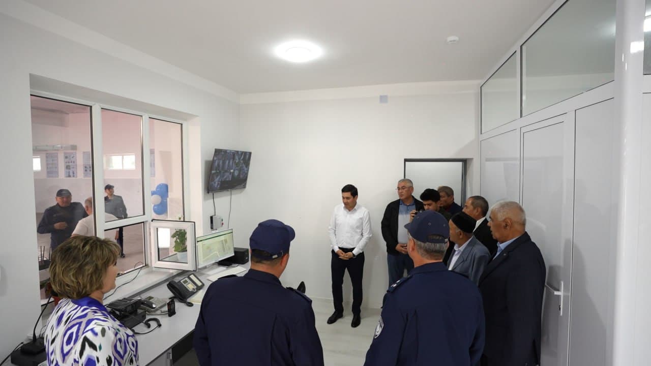 Sirdaryo tumani Favqulodda vaziyatlar boʻlimi binosi kapital taʼmirlanib foydalanishga topshirildi