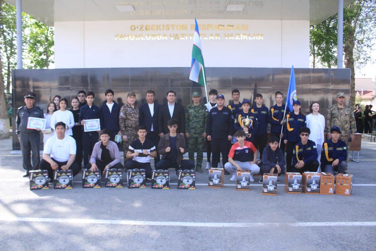 Samarqand shahrida “Yosh qutqaruvchi” musobaqasining shahar bosqichi o‘tkazildi