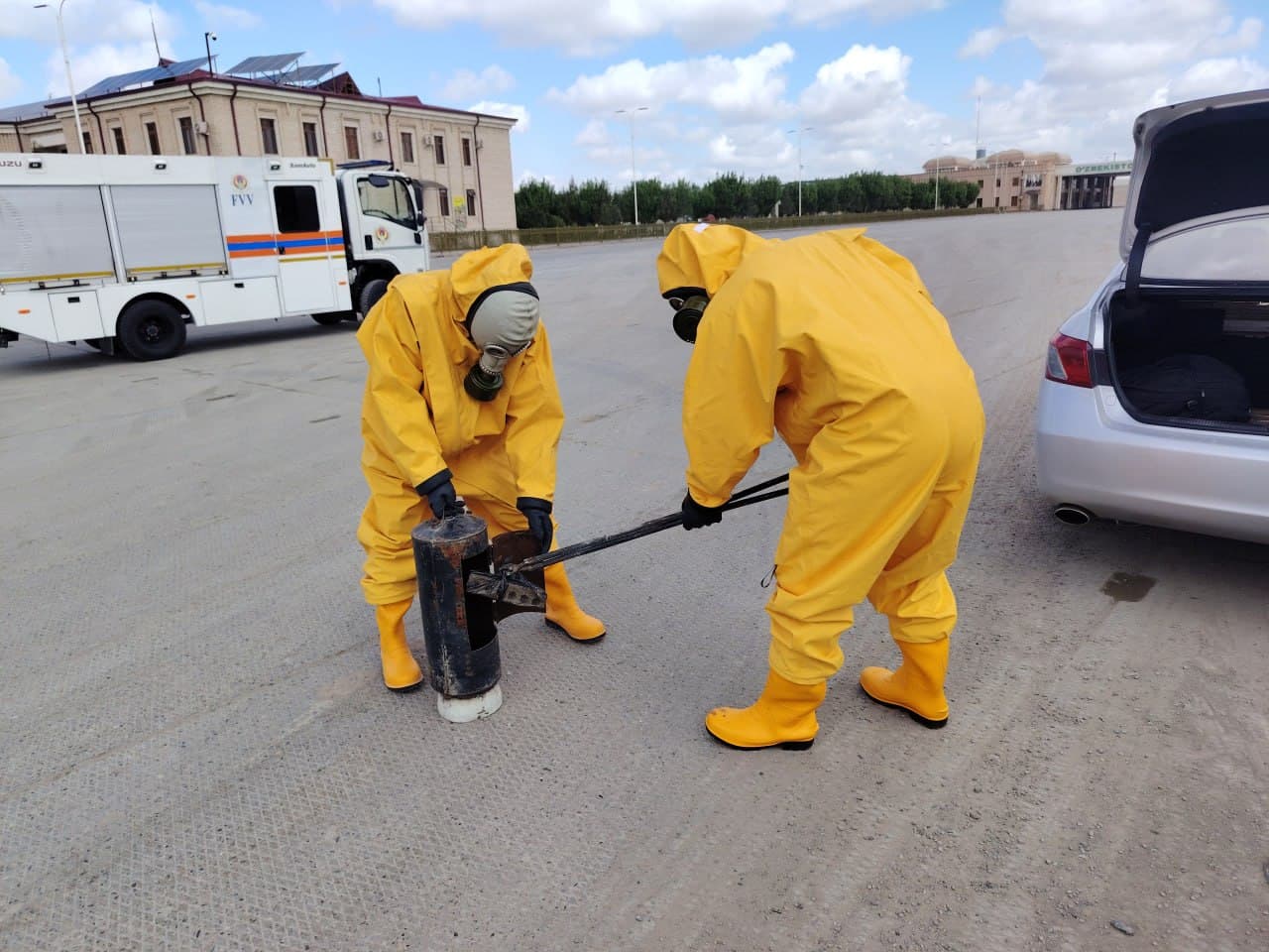Hududlarda maxsus-taktik oʻquv mashqlari oʻtkazildi