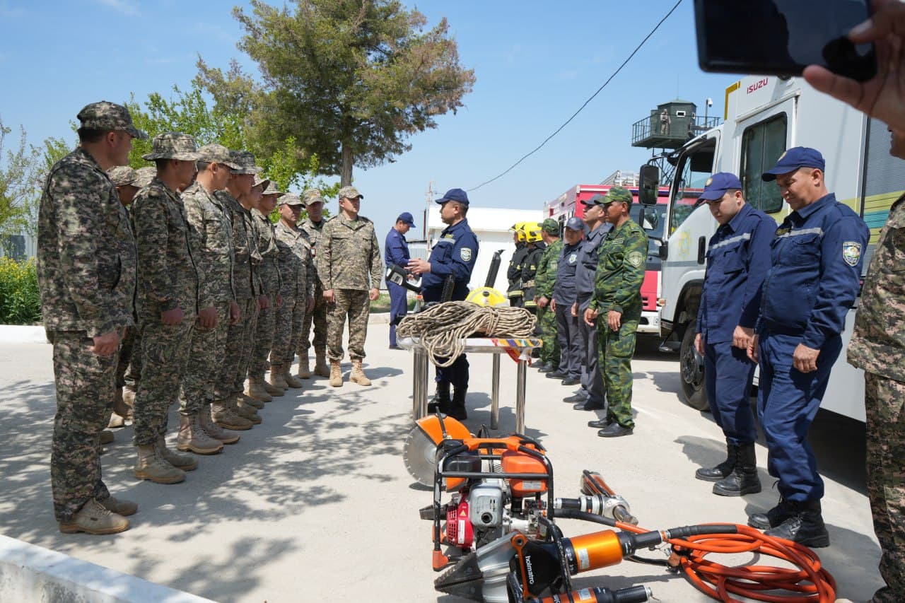 Hududlarda maxsus-taktik oʻquv mashqlari oʻtkazildi