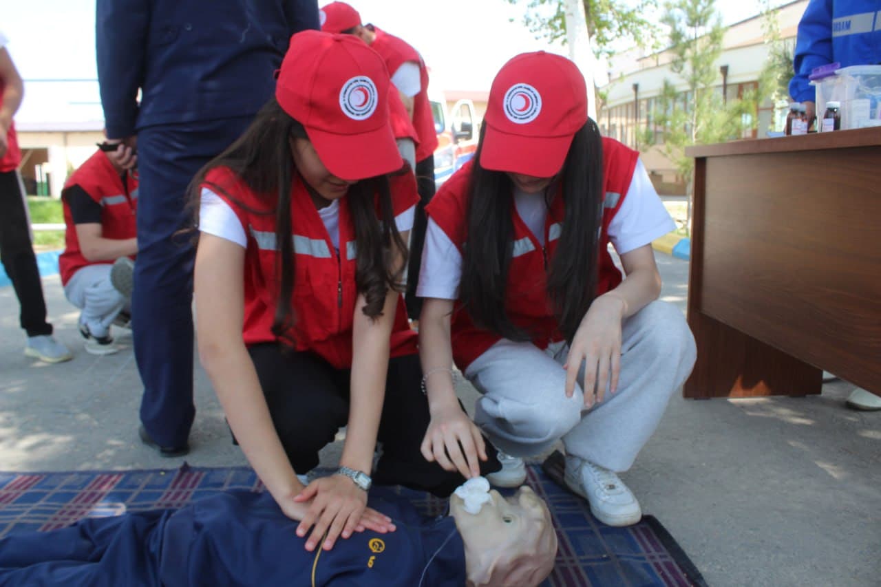 Samarqand shahrida “Yosh qutqaruvchi” musobaqasining shahar bosqichi o‘tkazildi