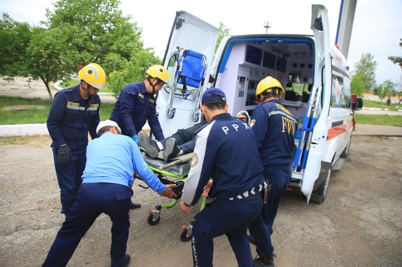 Самарқанд ва Жиззах вилоятлари ФВБ томонидан нефт базаларида махсус-тактик ўқув машқлари ўтказилди