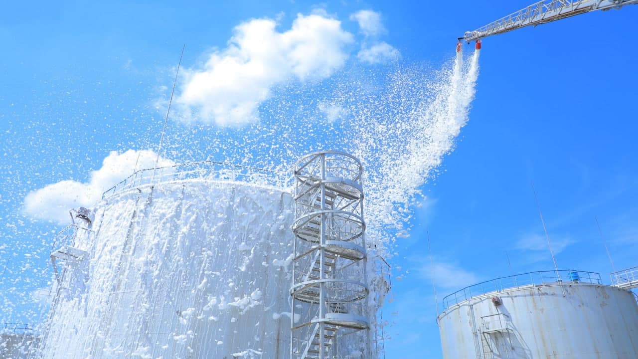 Самарқанд ва Жиззах вилоятлари ФВБ томонидан нефт базаларида махсус-тактик ўқув машқлари ўтказилди