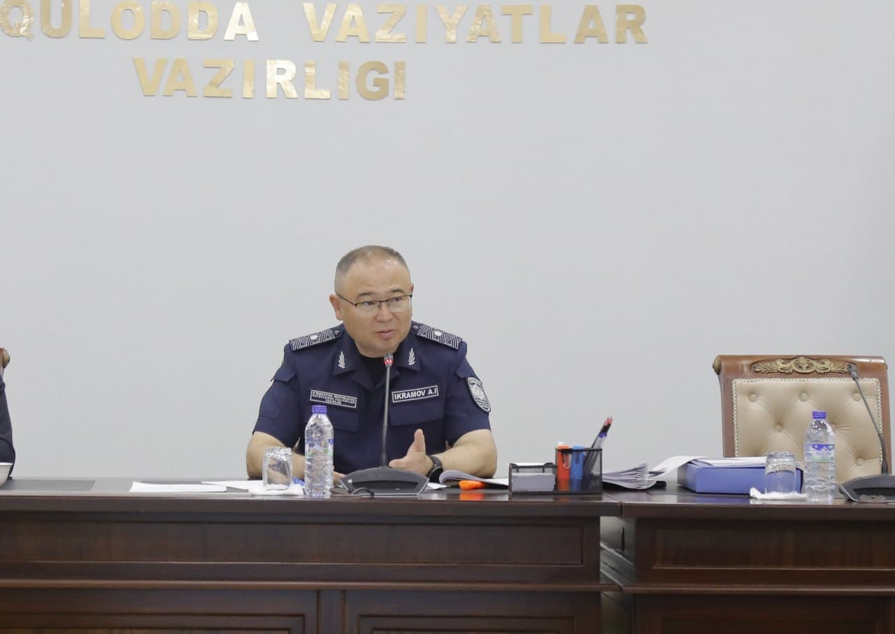 Favqulodda vaziyatlar vazirligida joriy yilning birinchi choragi yakunlariga bagʻishlangan Hayʼat yigʻilishi boʻlib oʻtdi