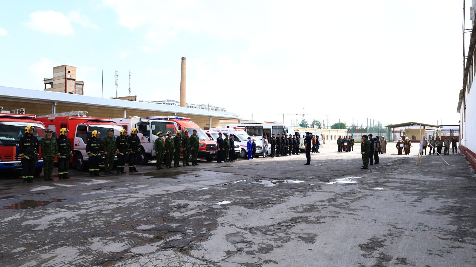 “Навоий дон маҳсулотлари” АЖда махсус-тактик ўқув машқи ўтказилди