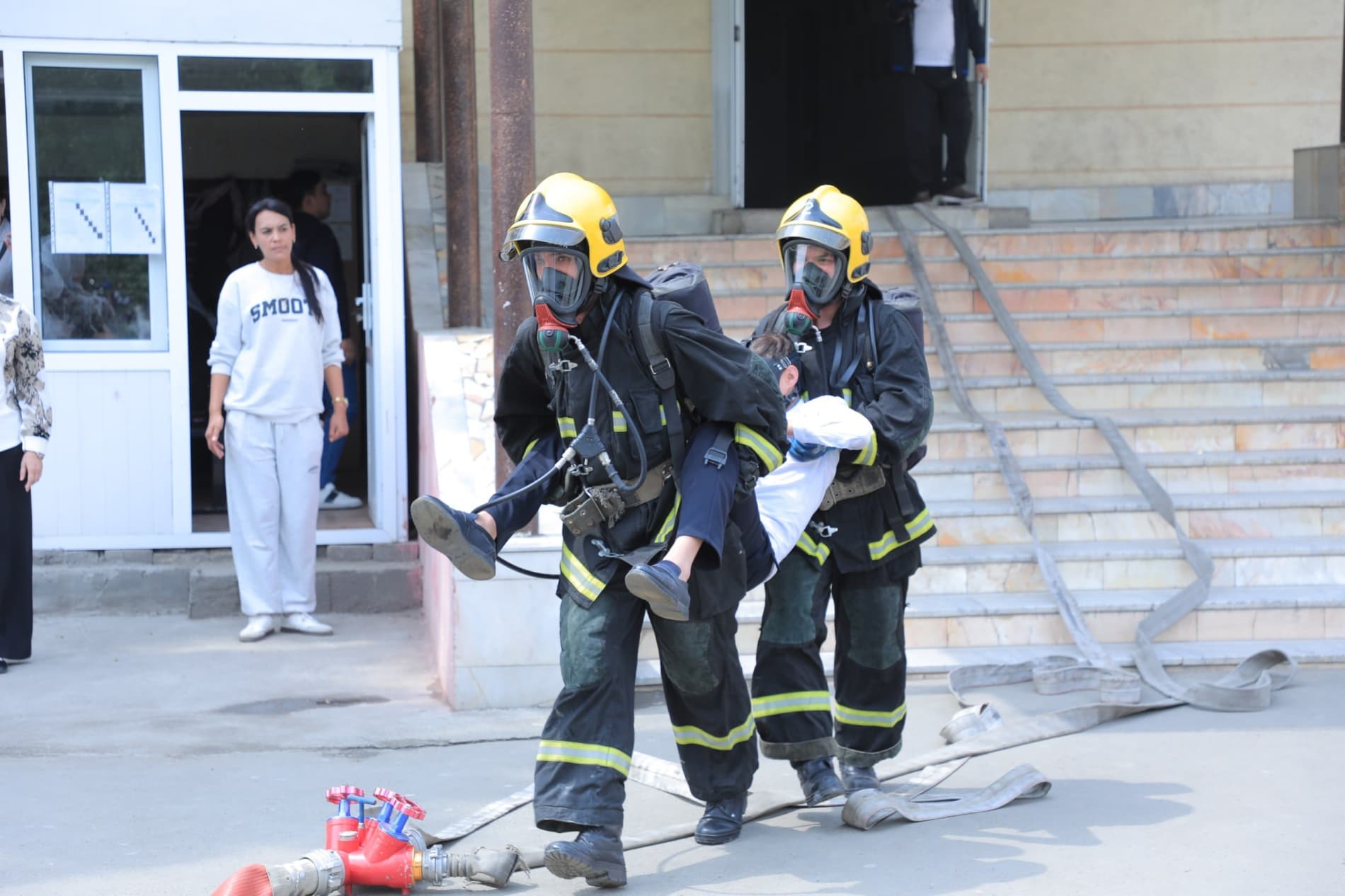 “Хавфсиз билим маскани” мавзусида ўқув машғулотлари ташкил этилди