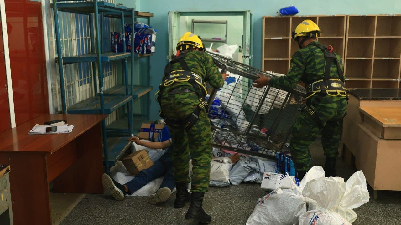 Ижтимоий-иқтисодий объектларда махсус-тактик ўқув машқлари ўтказилди