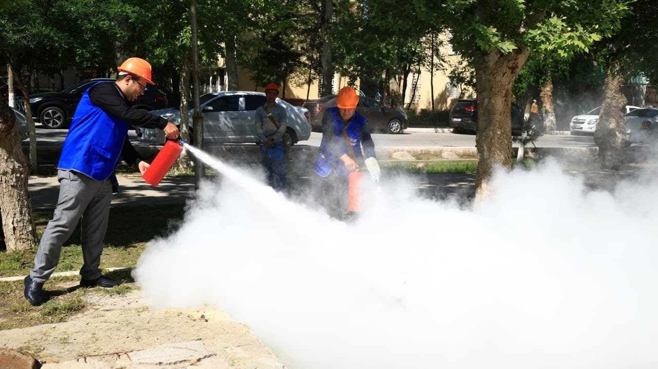 Ижтимоий-иқтисодий объектларда махсус-тактик ўқув машқлари ўтказилди