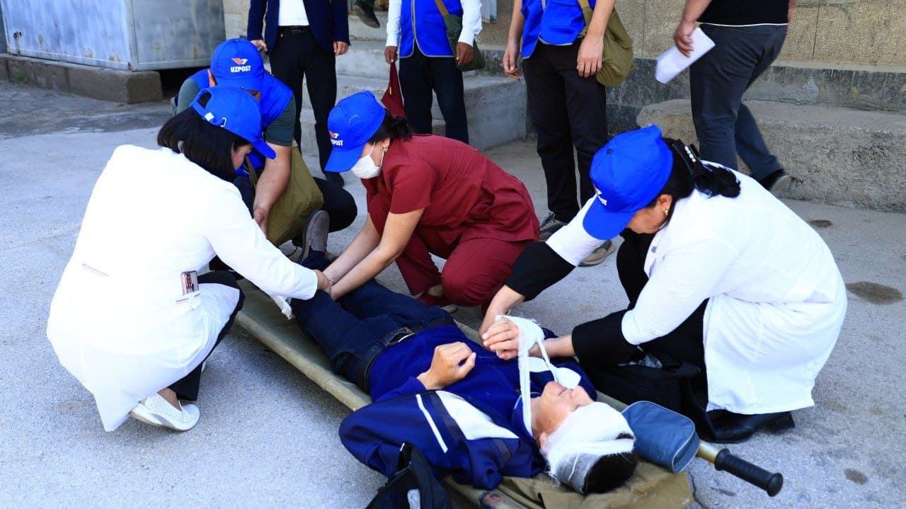 Ижтимоий-иқтисодий объектларда махсус-тактик ўқув машқлари ўтказилди