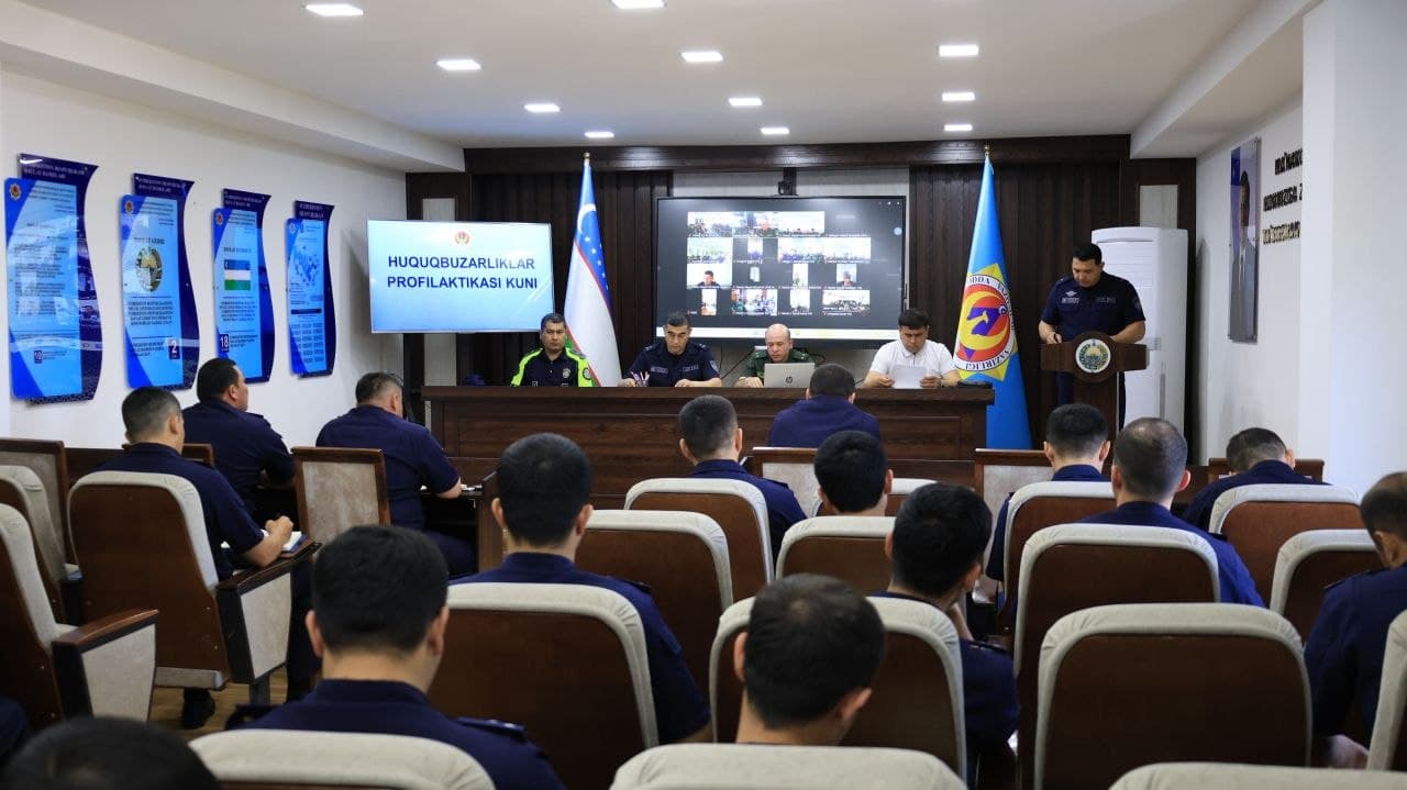Ҳудудларда ҳуқуқбузарликларнинг олдини олишга қаратилган профилактик тадбирлар ўтказилди