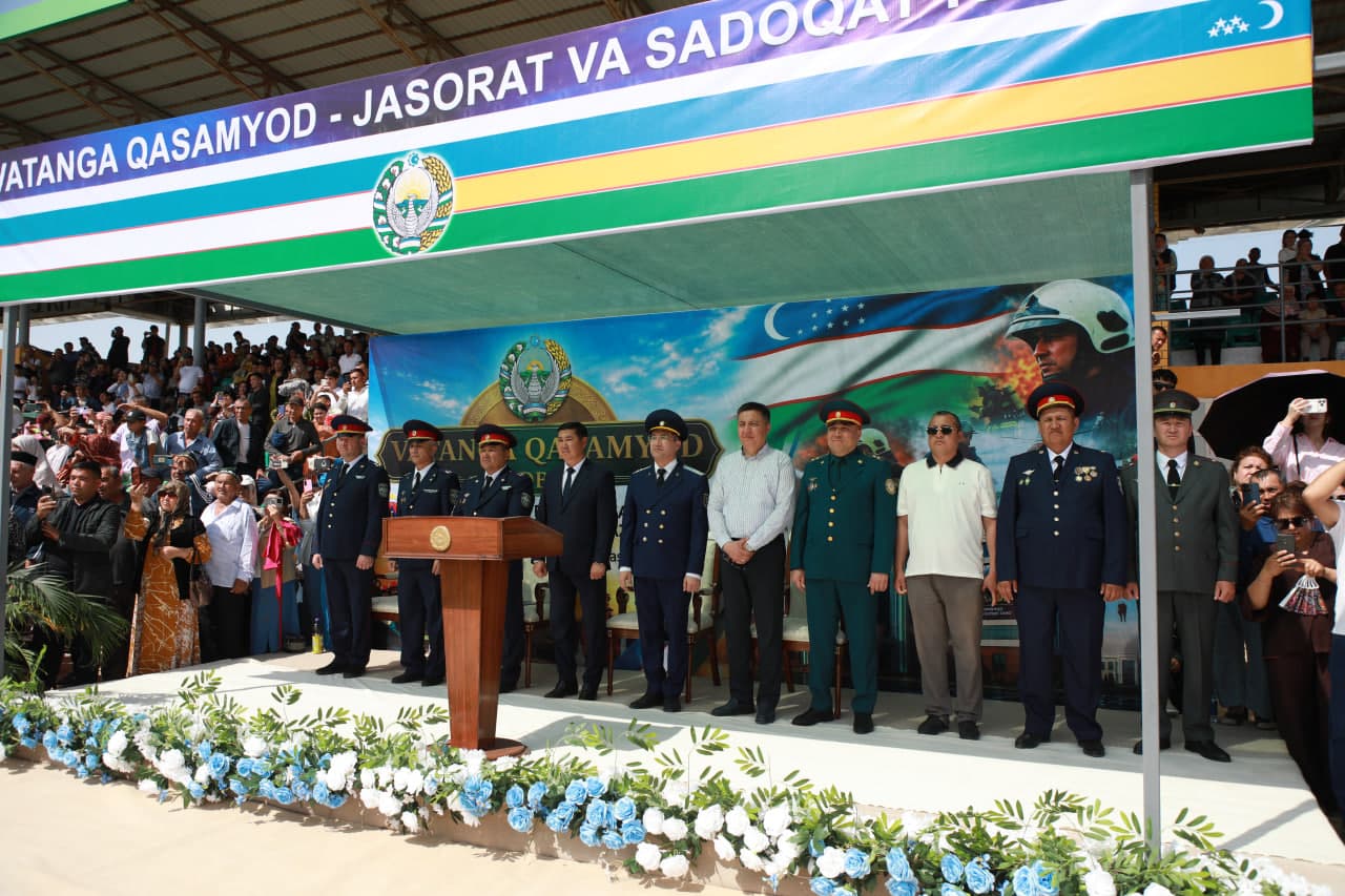 Vatanga qasamyod — bu abadiy burch, muqaddas ahd va sadoqat ramzi