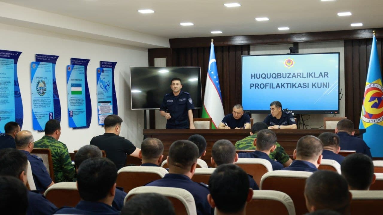 Hududlarda huquqbuzarliklar profilaktikasi bo‘yicha tadbirlar o‘tkazildi
