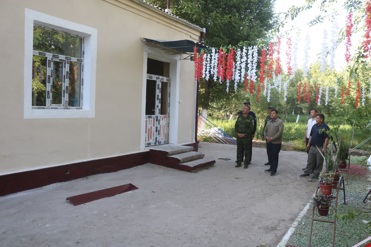 Xorazmda bolalar yozgi dam olish oromgohida mavsum oldidan tayyorgarlik ishlari oʻrganildi
