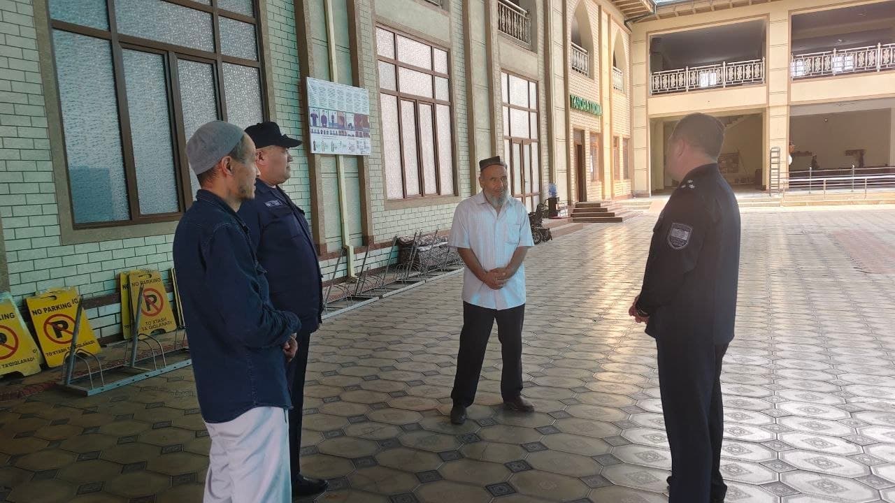 Aholi xavfsizligi yoʻlida: Masjidlarda favqulodda vaziyatlarning oldini olish va yongʻin xavfsizligini taʼminlash boʻyicha oʻrganishlar olib borildi