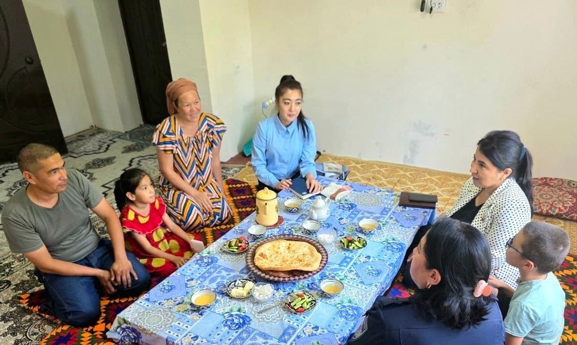 “Oilaga sharqona sadoqat” mavzusida uchrashuv o‘tkazildi